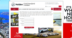 Desktop Screenshot of colcrawfordholden.com.au